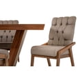 thumbnail image 4 of Antecomedor 4 sillas Liverpool + Paris capitonadas Parota Kessa Muebles, 4 of 5