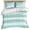 Green, variant on Blue Striped Bedding 3 Piece Duvet Cover Set California King, Rustic Farmhouse Stripes Soft Microfiber Comforter Cover with Zipper Closure & Pillowcases, Wrinkle & FadeResistant Quilt Cover