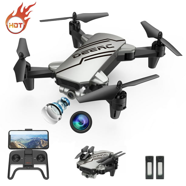 oasis Premonition extinction DEERC D20 Foldable Mini Drone with Camera for Kids and Beginners 720P FPV  Quandcopter Drone for Adults Altitude Hold One Key Start/Land, Draw Path,  3D Flips 2 Batteries Double the Flight Time -