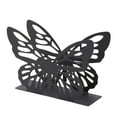 thumbnail image 5 of CarpNettore Butterfly Napkin Holder Metal Freestanding Tissue Dispenser Stable Base Tabletop black, 5 of 9