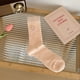 thumbnail image 1 of Nvzi 6 pares de calcetines de algodón para mujer, calcetines de vestir finos, suaves, cómodos y transpirables, calcetines por encima del tobillo para negocios (rosa), 1 of 2