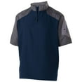 thumbnail image 2 of Holloway Sportswear 2XL Raider  Short Sleeve Pullover Carbon Print/Navy 229545, 2 of 5