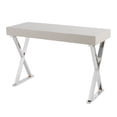 thumbnail image 3 of Lumisource Luster Contemporary Console Table in Grey (TBC-LUSTER GY), 3 of 5