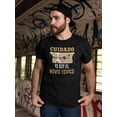 thumbnail image 2 of Caution. I'm The Toxic Bf T-Shirt Men -Smartprints Designs, Male 5X-Large, 2 of 4