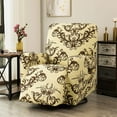 thumbnail image 4 of Stretch Recliner Slipcover Printed Chair Cover for Recliner Furniture Protector with Side Pocket, 4 of 5