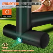 SKYSHALO Outdoor 14 ft nflatable Movie Projector Screen with Blower, Black