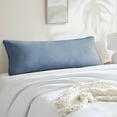 thumbnail image 2 of Mainstays Body Pillowcase – Cozy Plush – Light Blue – 20"x52" – 1 Pack, 2 of 8
