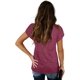 thumbnail image 4 of Camisetas casuales de verano con cuello en V y mangas de pétalos para mujer, 4 of 5