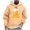 Orange-c, variant on Hooded Sweatshirt Long Sleeve Casual Fashion Loose Fit Breathable Soft Fabric Print Pullover for Men Outdoor Daily Wear Comfortable Stylish Sweatshirt Orange M