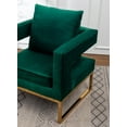 thumbnail image 2 of Newboti Lenola Contemporary Upholstered Accent Arm Chair, Green 926984416126119, 2 of 14