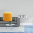 thumbnail image 2 of Taburete otomano con reposapiés, asiento tipo banco, silla cilíndrica, sofá o taburete con reloj digital de pared, , indicador de tempe, 2 of 8