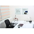thumbnail image 5 of Magnetic Glass Board White, 17.72" x 17.72" With 1 Pen & 4 Magnetic Pins, 5 of 5