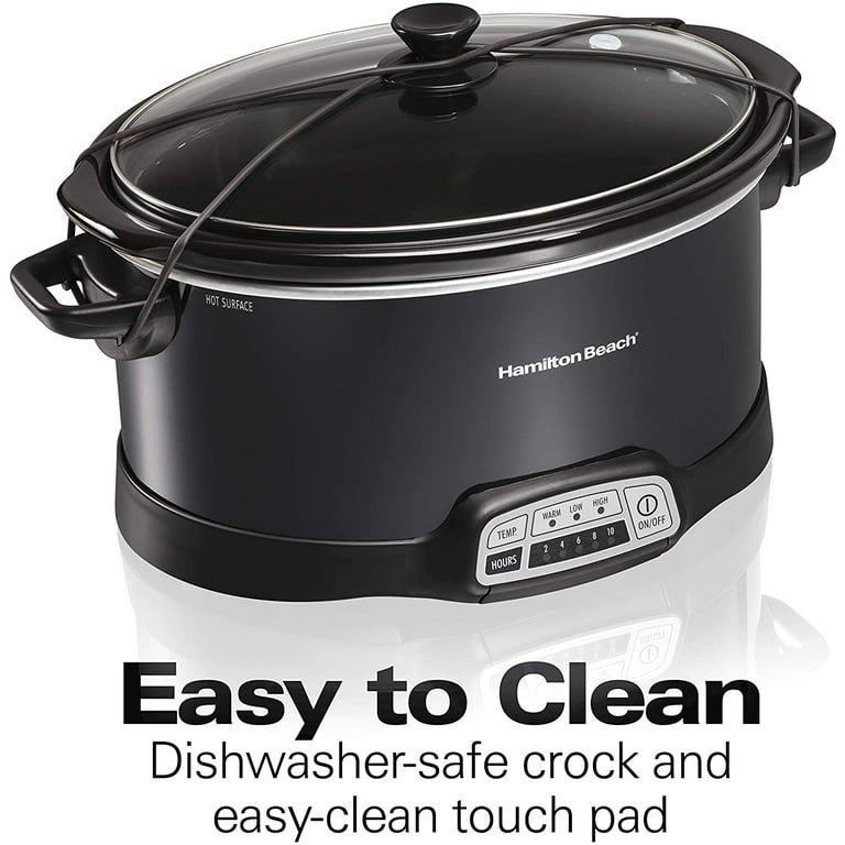 Hamilton Beach 33477 Stay or Go Programmable Slow Cooker with