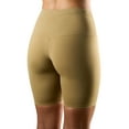 thumbnail image 2 of Underworks Vulvar Varicosity Support Gym Shorts for Women - Khaki - Xlarge, 2 of 5