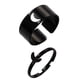 thumbnail image 1 of Xihbxyly Juego de Anillos Huecos, Elegantes Anillos de Cobre para Pareja, Diseño de Plata y Oro Galvanizado, Estilo Clásico y Moderno, Ideal para Uso Diario, Ideal Como Regalo para Tus Seres Queridos, 1 of 2
