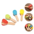 thumbnail image 1 of FUTUREORYY 4pcs Castanet Toy Simple Structure Blue Synthetic Material Music Education Music Class, 1 of 8