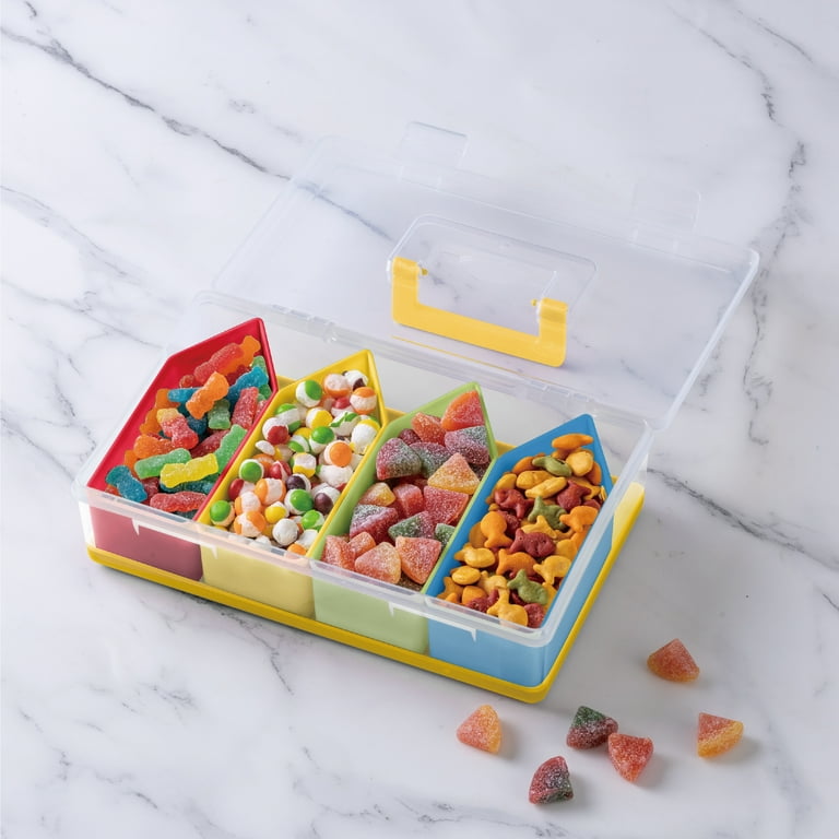 COOK WITH COLOR Snack Box Container for Kids Lunch Box Snackle Box