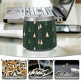 thumbnail image 6 of Yayeee Ashtray with Lid for Cigarette Smokeless Stainless Steel Home Ash Holder, Pink Christmas Trees, 6 of 7