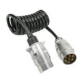 thumbnail image 2 of Trailer Plug Extension Cable 2 Meters 7 Pin Metal European Standard Car Accessory, 2 of 6