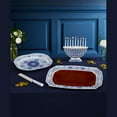 thumbnail image 4 of Spode Judaica Oval Platter, Blue/White, 4 of 4