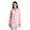 Flamingo Pink, variant on Women's Tunic Long Sleeve Shirt - UPF 50+ Sun Protection - Santorini in Flamingo Pink Paradise