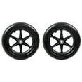 thumbnail image 1 of Rueda trasera para silla de ruedas Kenally 2 paquetes negro, 1 of 6