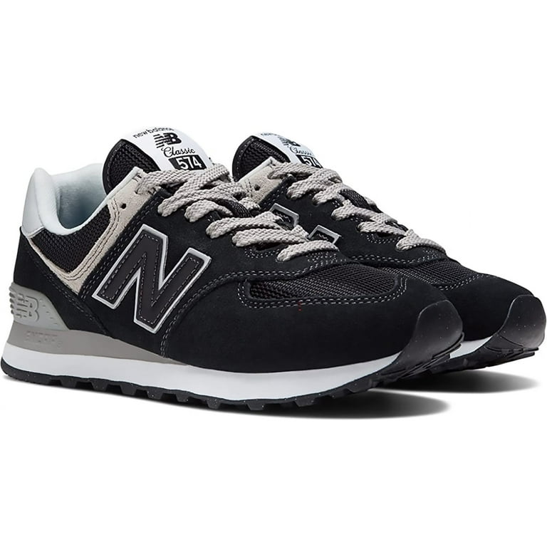 New Balance Women s 574 Core Black White Size 9