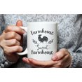 thumbnail image 3 of Farmhouse Coffee Mugs, Farmhouse Mugs, Farm House Kitchen, Farm House Decor, Farmhouse Quotes, Farmhouse Art, Rooster Mug, 11 Oz Novelty Coffee Mug/Cup, White, 3 of 4