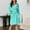 Green, variant on Alitao Robes for Women Lounge Sets Women's Solid Colour Long Sleeve Pocket Hooded Knee Short Plush Pajamas Robe Homewear Bathrobe Fuzzy Robe Women'S Sleepwear Blue L