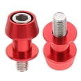 thumbnail image 1 of OULII 2pcs Motorcycle Lift Stand Bolts Aluminum Alloy Red for Motorcycle Riders, 1 of 8