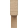 thumbnail image 2 of 4"W x 16"D x 16"H Thin Chapel Hill Rough Cedar Woodgrain TimberThane Corbel, Primed Tan, 2 of 6