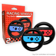 Nintendo Switch Racing Wheel (2-Pack) by Old Skool for use with Joy-Con