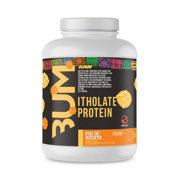 PROTEINA RAW CBUM ITHOLATE 5 LBS SABOR PAN DE MUERTO