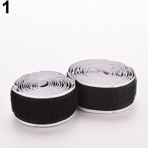 Hook and Loop TapeRoll Self Adhesive Tape Strips Sticky Back Fastener