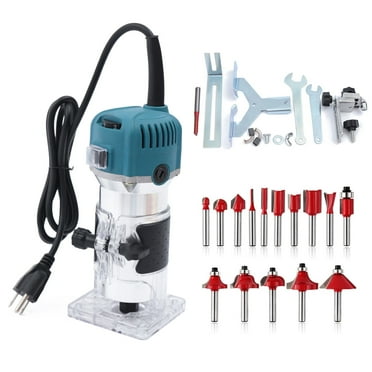 CJC 800W, 110V, Electric Compact Trim Woodworking Router, 30000 RPM