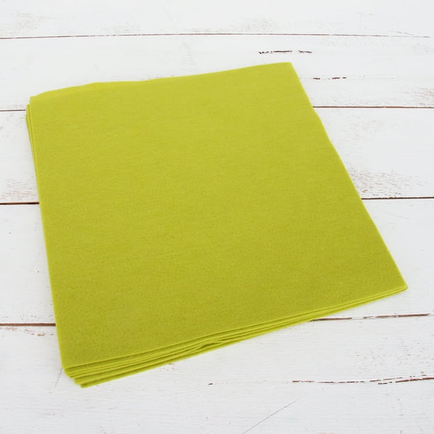 Threadart Premium Felt Sheets 10 Sheets 12 X 12 Moss Green Soft Wool Like Feel 1 2mm Thick For Diy Crafts Sewing Crafting Projects Compatible With Cricut Maker Walmart Com Walmart Com