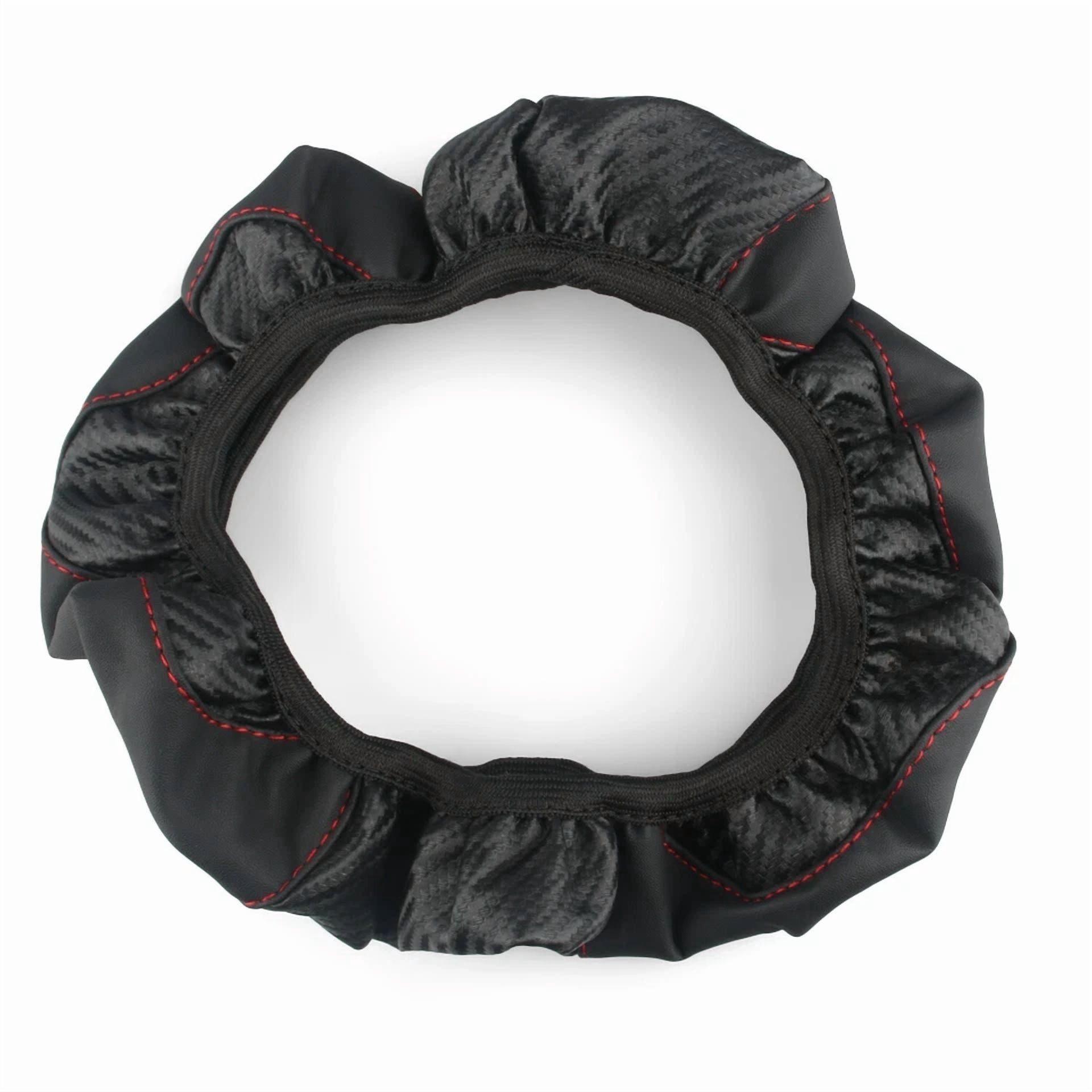 For Lexus Car Steering Wheel Cover Faux Leather Anti-Slip Accessories Black