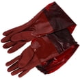thumbnail image 3 of GOOHOCHY Guantes de goma extra largos hasta el codo para lavar platos, guantes impermeables, guantes gruesos para jardinería, trabajo al aire libre, protección contra el clima frío, 3 of 8