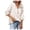 A-White416, variant on Womens Tops Henley Collar Hooded Drawstring Button Front Long Sleeve Loose Fit Blouses Casual Street Shirts