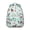 Greenish-blue-55, variant on Beach and Sea Creatures Student Backpack Durable Waterproof Composite Oxford Cloth with Tropical Seahorse and Fish Print, Adjustable Straps, Large Capacity for Outdoor and Daily Commuting