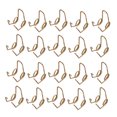 thumbnail image 4 of CHICHUMID 20 Pcs Accessoires de Trompette Pièces pour Réparation d'Instrument en Laiton 1.7x0.95x0.95 Po, 4 of 8
