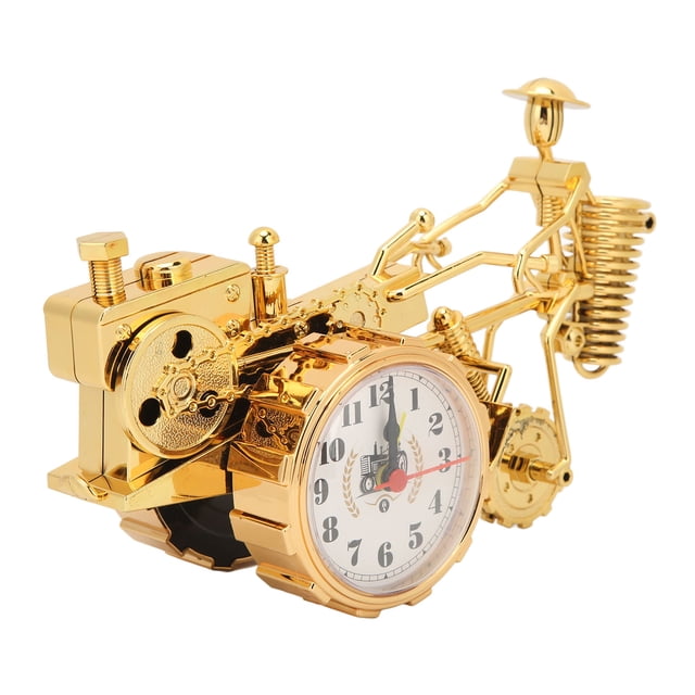 Reloj de escritorio Jadeshay plástico forma de tractor