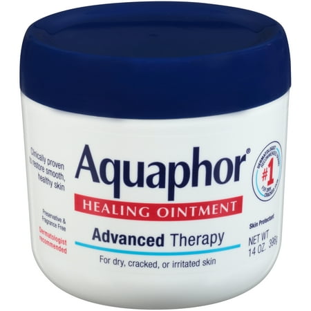 Aquaphor Healing Ointment Advanced Therapy Skin Protectant, 14 Oz Jar