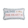 thumbnail image 1 of Levtex Home - Lottie - Almohada decorativa (30 x 61 cm) - Volante - Verde, verde azulado, blanco ocre y siena, 1 of 3