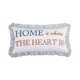 thumbnail image 1 of Levtex Home - Lottie - Almohada decorativa (30 x 61 cm) - Volante - Verde, verde azulado, blanco ocre y siena, 1 of 3