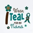 thumbnail image 2 of CafePress - I Wear Teal For My Nana 12 Infant Bodysuit - Baby Light Bodysuit, Size Newborn - 24 Months, 2 of 4