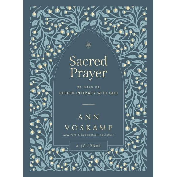 Pre-Owned Sacred Prayer: 90 Days of Deeper Intimacy with God (a Guided Devotional Journal) - The Perfect Christian Christmas Gift for Women (Hardcover) 1400250250 9781400250257