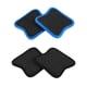 thumbnail image 4 of Almohadillas de agarre para mancuernas Eigraketly Guantes de levantamiento de pesas Negro, 4 of 6