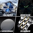 thumbnail image 4 of Reloj de hombre Waterproof Super Night Luxury negro1, 4 of 4