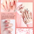 thumbnail image 7 of Saviland Jelly Gel Nail Polish Set - 6 Colors Pink Nudes Transparent U V/LED Soak-off Gel Nail Polish Kit Nail Art Need Nail Lamp, 7 of 7